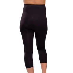 Clearance Graviditets leggings m. støtte 3/4 længde sort Leggings/Strømpebukser