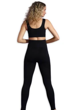Discount Graviditets leggings m. støtte (Recycled) sort m Leggings/Strømpebukser