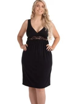 Best Graviditets- og ammenatkjole sort XL Accessories