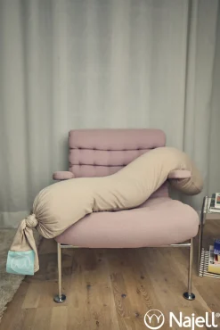 Online Graviditetspude - linen beige Børn Graviditetspuder