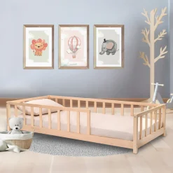 Gulvseng, 90x200 cm. Børn Juniorsenge