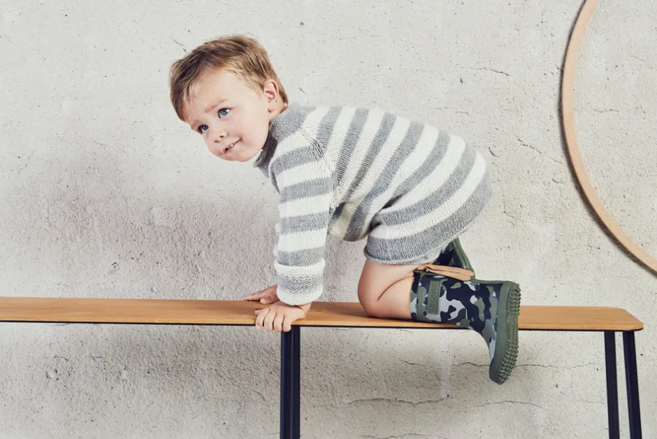 Discount Gummi Støvle, Fashion - 176 Camouf Lange Gummistøvler