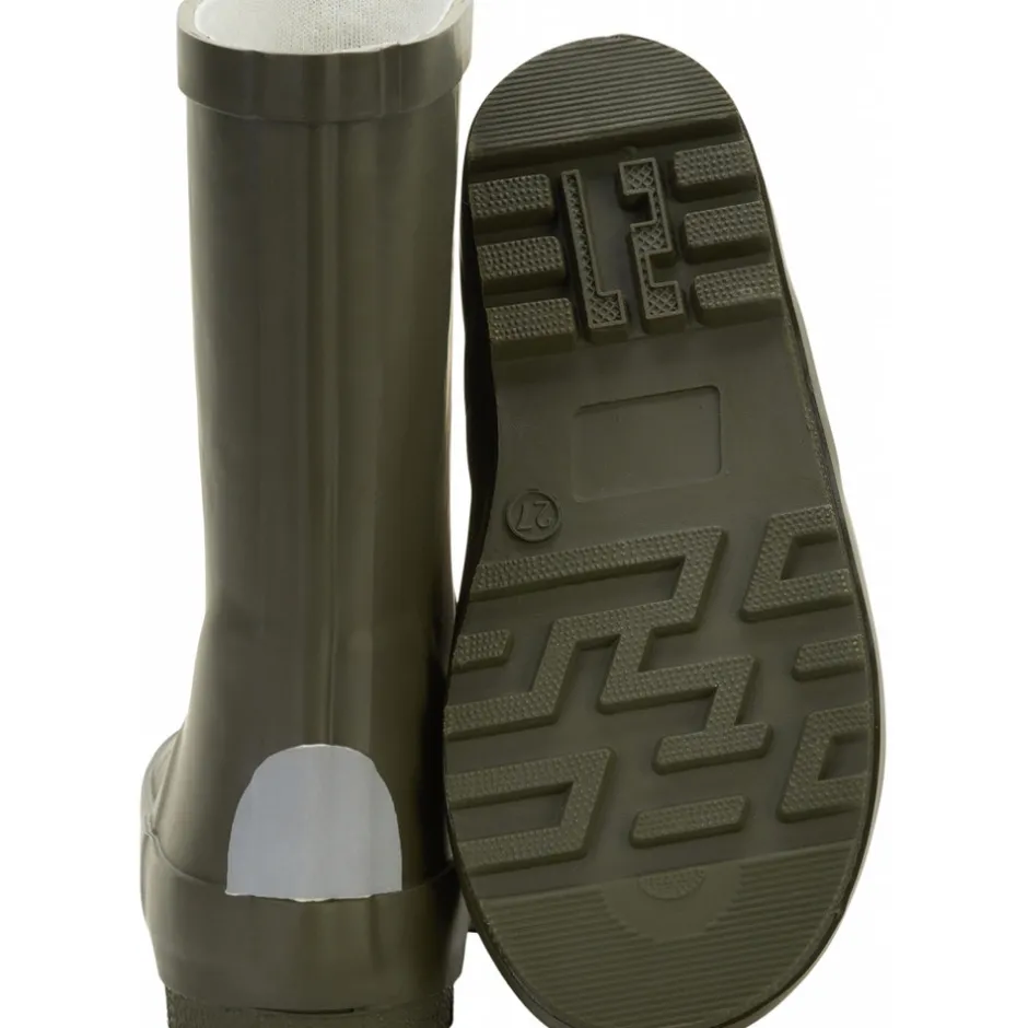 Clearance Gummistøvler - Dusty Olive Lange Gummistøvler