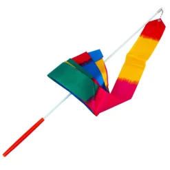 Outlet Gymnastikvimpel med satin bånd, multifarvet Leg I Haven