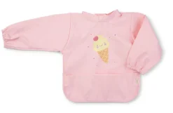 Hagesmæk m. Ærmer - Pink Hagesmække