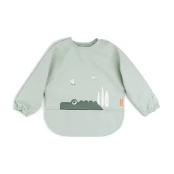 Online Hagesmæk m/ærmer og lomme - croco grøn Hagesmække