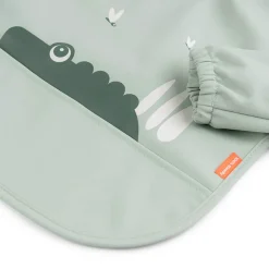 Online Hagesmæk m/ærmer og lomme - croco grøn Hagesmække