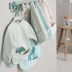 Online Hagesmæk m/ærmer og lomme - croco grøn Hagesmække