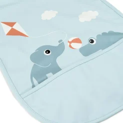 Discount Hagesmæk m/Velcro Playground Blå Hagesmække