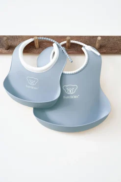 Clearance Hagesmæksæt 2-pak - blå Hagesmække