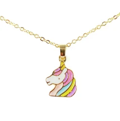 Sale Halskæde Rainbow Unicorn Festtøj & Tilbehør