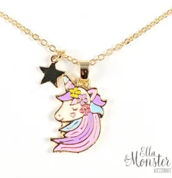 Online Halskæde Secret Unicorn Festtøj & Tilbehør