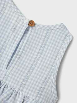 Hot Hazelle sommerdragt uden ærmer - ZEN BLUE Shortssæt