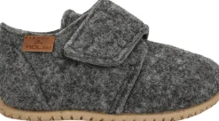 New Heiris hjemmesko - Dark Grey Melange Uld Hjemmesko|Hjemmesko
