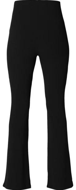 Online Heja Bukser Med Svaj I Rib Otb - Black Jeans, Bukser & Shorts