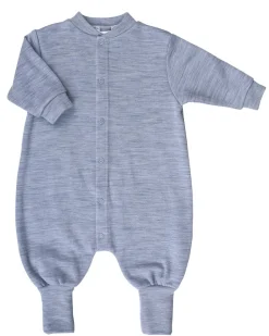 Best Heldragt i Uld - - Grå 15110 Ulddragter|Heldragter M. Fod