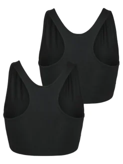 Helena crossy bra 2-pak - BLACK Amme Bh'Er