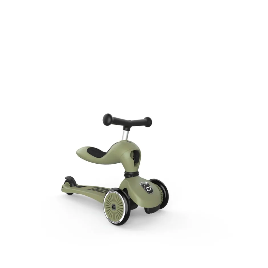 Hot Highwaykick 1 Olive Løbehjul & Rulleskøjter|Løbecykler & Cykler