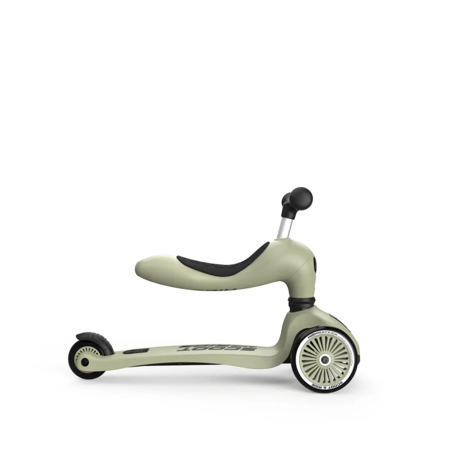 Hot Highwaykick 1 Olive Løbehjul & Rulleskøjter|Løbecykler & Cykler