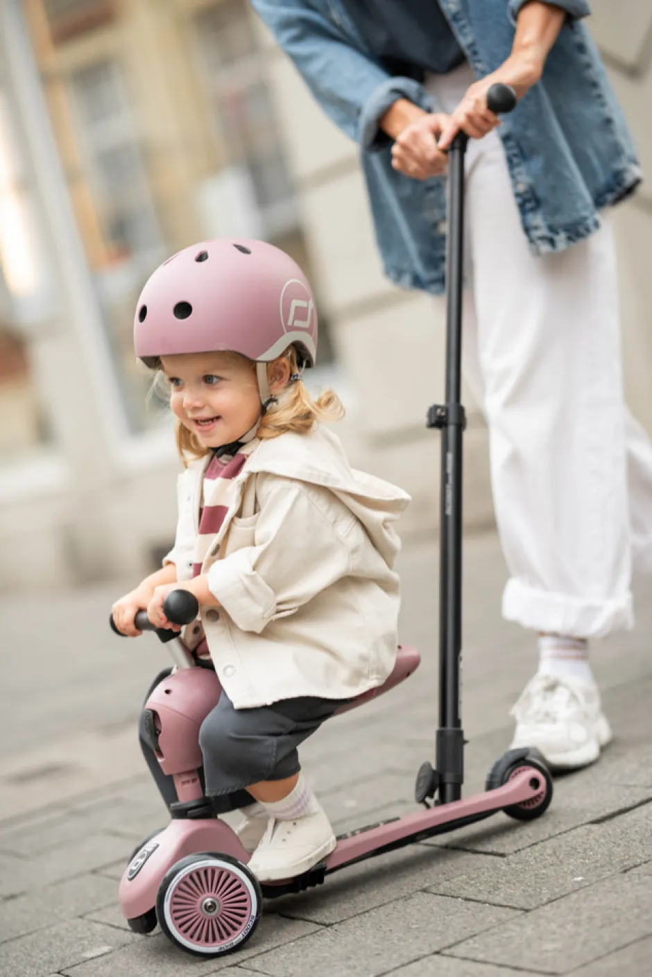 New Highwaykick 1 Push&Go Wildberry Løbehjul & Rulleskøjter|Løbecykler & Cykler