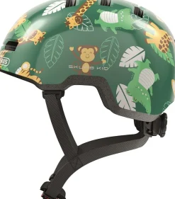 Hjelm Skurb Kid, green jungle*, M Cykelhjelme & Tilbehør|Cykelstole & Hjelme
