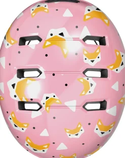 Outlet Hjelm Skurb Kid, rose foxes, S Cykelhjelme & Tilbehør|Cykelstole & Hjelme