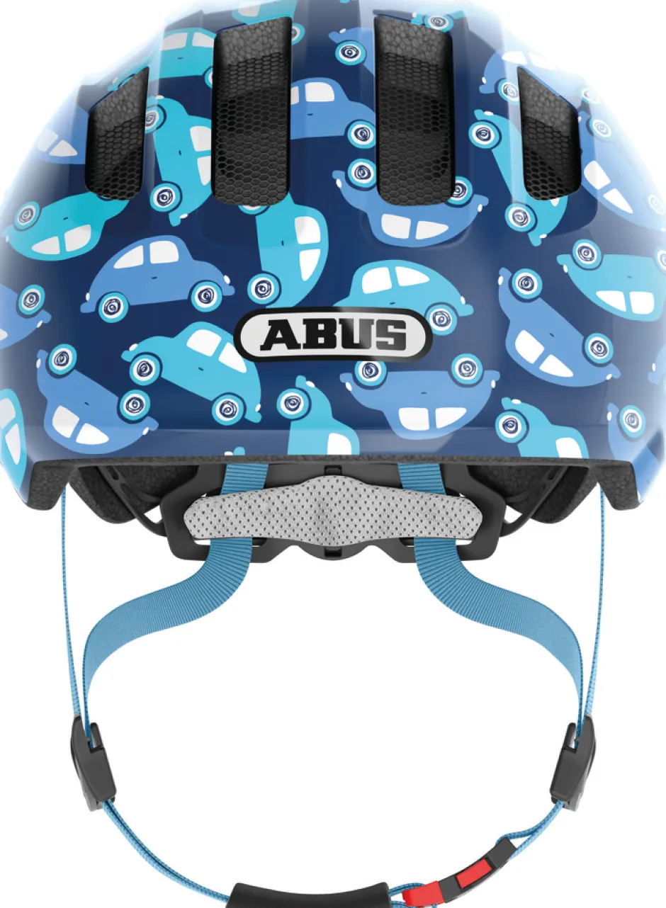 Online Hjelm Smiley 3.0 LED, blue car*, M Cykelhjelme & Tilbehør|Cykelstole & Hjelme