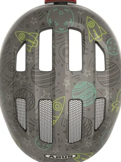 Outlet Hjelm Smiley 3.0 LED, grey space*, M Cykelhjelme & Tilbehør|Cykelstole & Hjelme