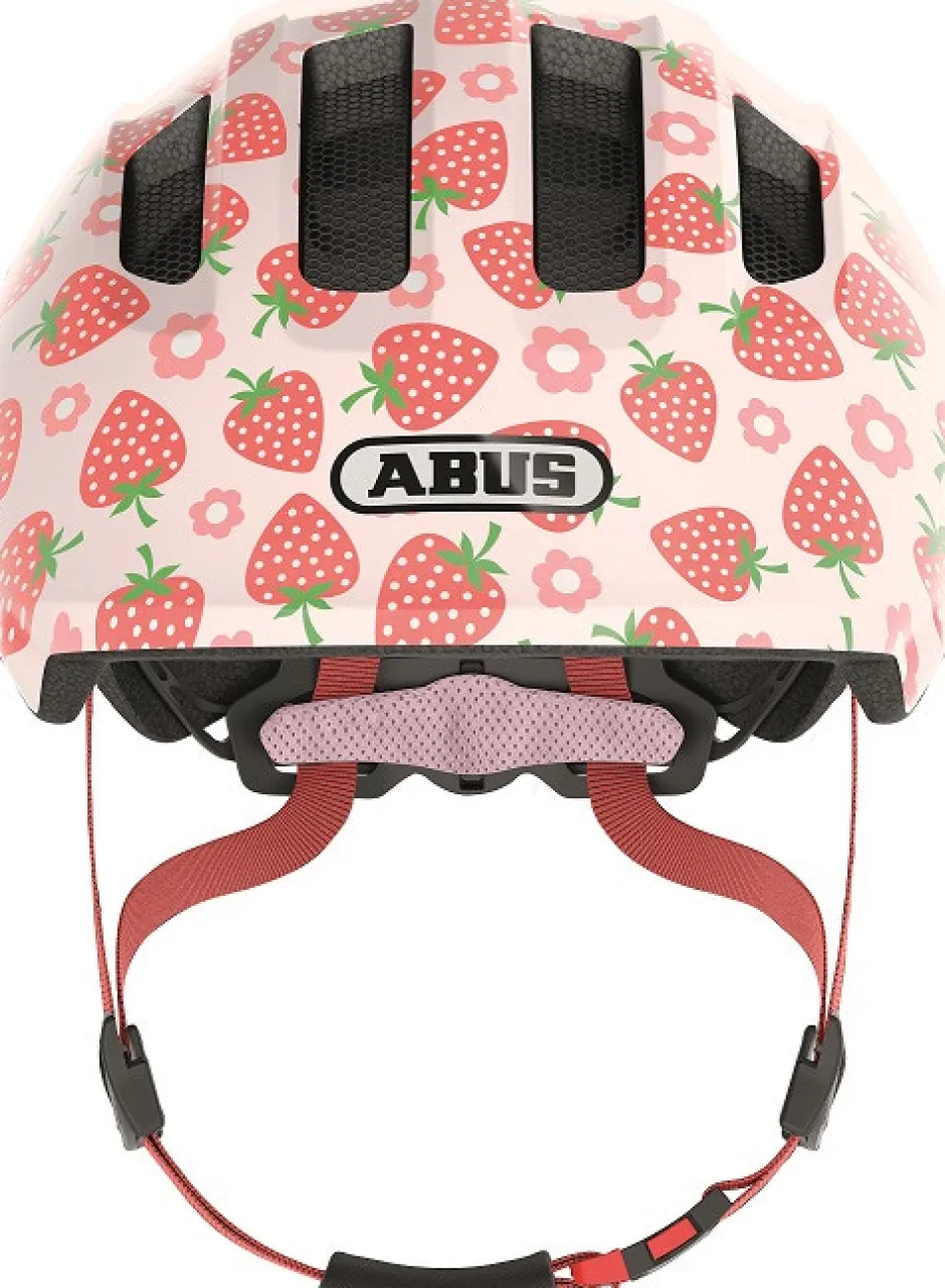 New Hjelm Smiley 3.0 LED, rose strawberry*, S Cykelhjelme & Tilbehør|Cykelstole & Hjelme