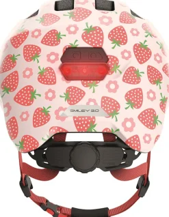 New Hjelm Smiley 3.0 LED, rose strawberry*, S Cykelhjelme & Tilbehør|Cykelstole & Hjelme