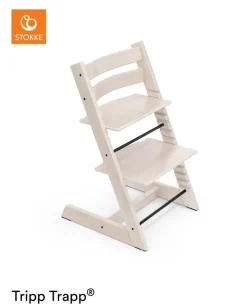 Online Højstol bøg - whitewash Børn Højstole Uden Tilbehør