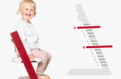 New Højstol bøg inkl. newborn sæt - whitewash Børn Højstole Med Tilbehør