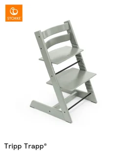 Outlet Højstol bøg inkl. newborn sæt - glacier green Børn Højstole Med Tilbehør