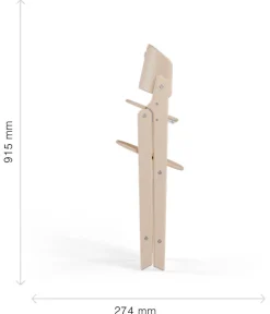 Clearance Højstol, Click&fold 3i1 sæt, All White Børn Højstole Med Tilbehør