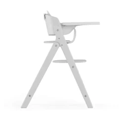 Clearance Højstol, Click&fold 3i1 sæt, All White Børn Højstole Med Tilbehør