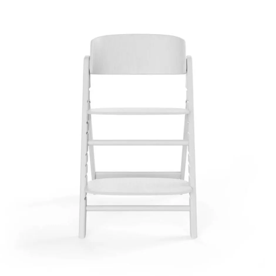 Højstol, Click&fold All White Børn Højstole Uden Tilbehør