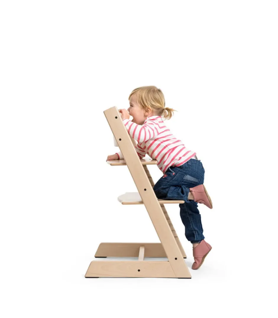 New Højstol inkl. babysæt - eg natur Børn Højstole Med Tilbehør