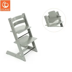 Sale Højstol inkl. babysæt - glacier green Børn Højstole Med Tilbehør