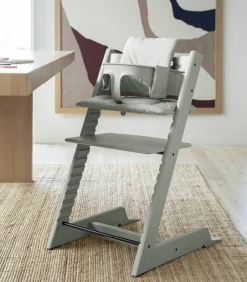 Sale Højstol inkl. babysæt - glacier green Børn Højstole Med Tilbehør