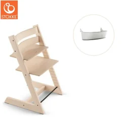 Outlet Højstol inkl. storage opbevaring - natur Børn Højstole Med Tilbehør