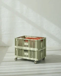 Hjul til Opbevaringskasse - Dusty Green Tumlemøbler