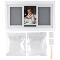 Sale Hånd & fodaftryk sæt med billedramme Hånd- & Fodaftryk