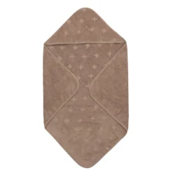 Discount Håndklæde med hætte, 70 x 70 cm - Walnut Børn Badeslag & Ponchoer