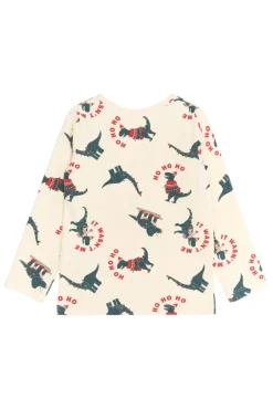 Clearance Holiday Rib Nat Sæt - GARDENIAD Juletøj|Nattøj & Natkjoler