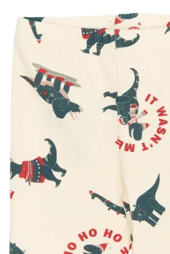 Clearance Holiday Rib Nat Sæt - GARDENIAD Juletøj|Nattøj & Natkjoler