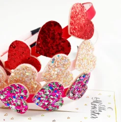 Best Hårbånd Sugar Heart 3 Colors Festtøj & Tilbehør