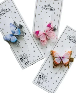 Hot Hårclips Butterfly Dream 6 Pcs 3 Colors Festtøj & Tilbehør
