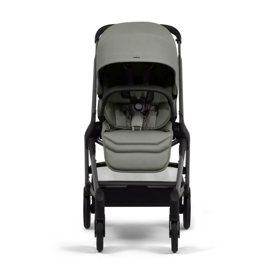 Sale Hub2 - Sage green Klapvogne Med Flade Sæder