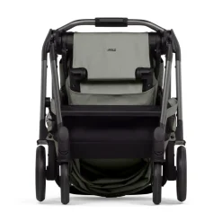 Sale Hub2 - Sage green Klapvogne Med Flade Sæder