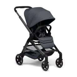 Outlet Hub2 - Stone grey Klapvogne Med Flade Sæder